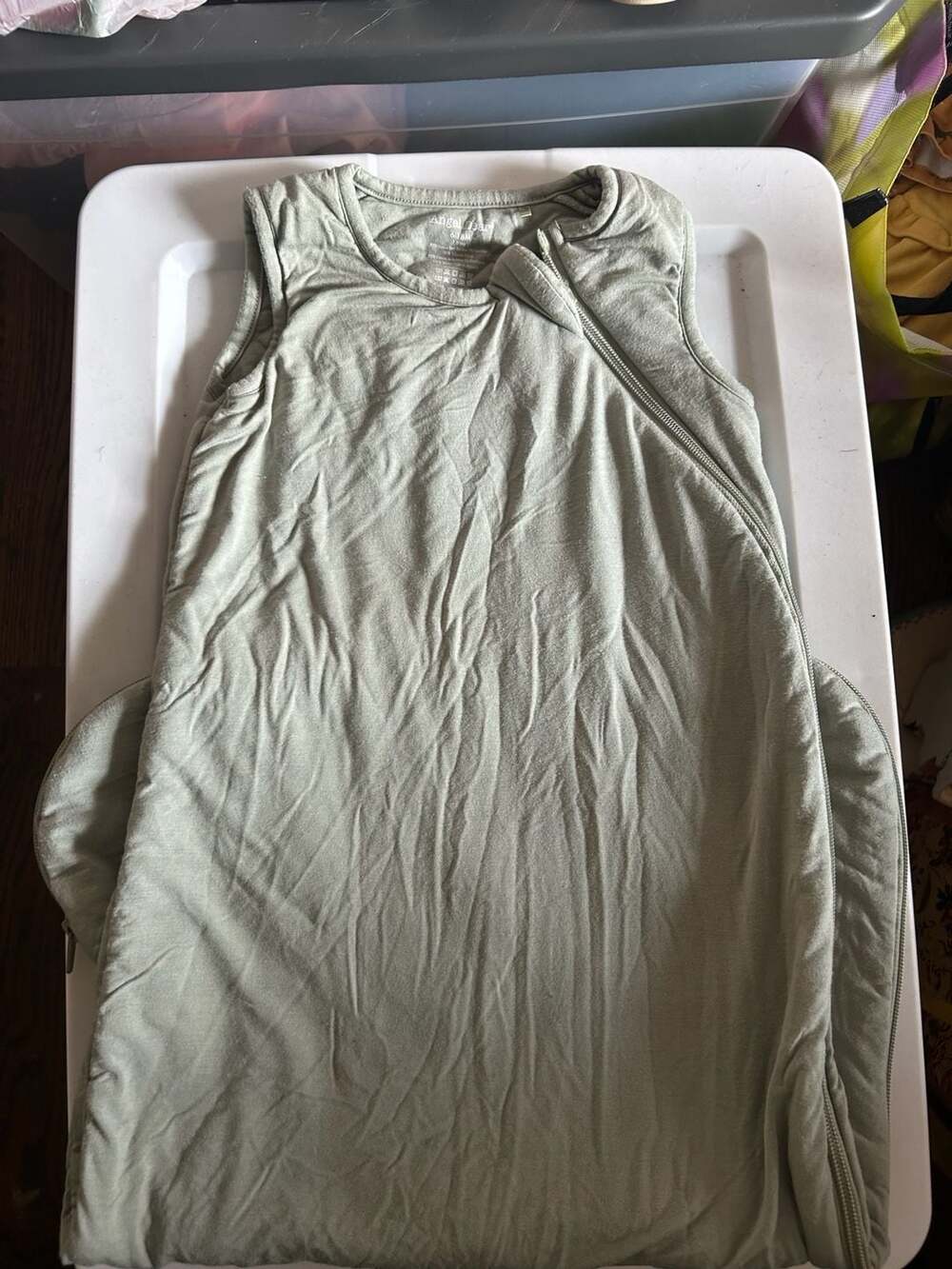 Angel Dear 1.0 TOG Bamboo Sleep Sack - Dusty Sage - 6-18M